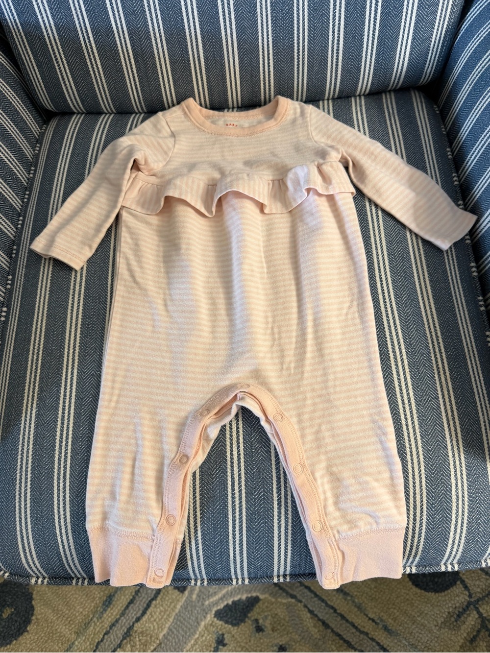 Soft Pink Baby 3-6 Month One-Piece Romper